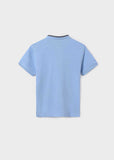 Polo m/c contraste c/mao