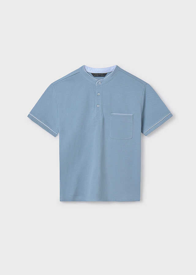 Polo m/c cuello mao
