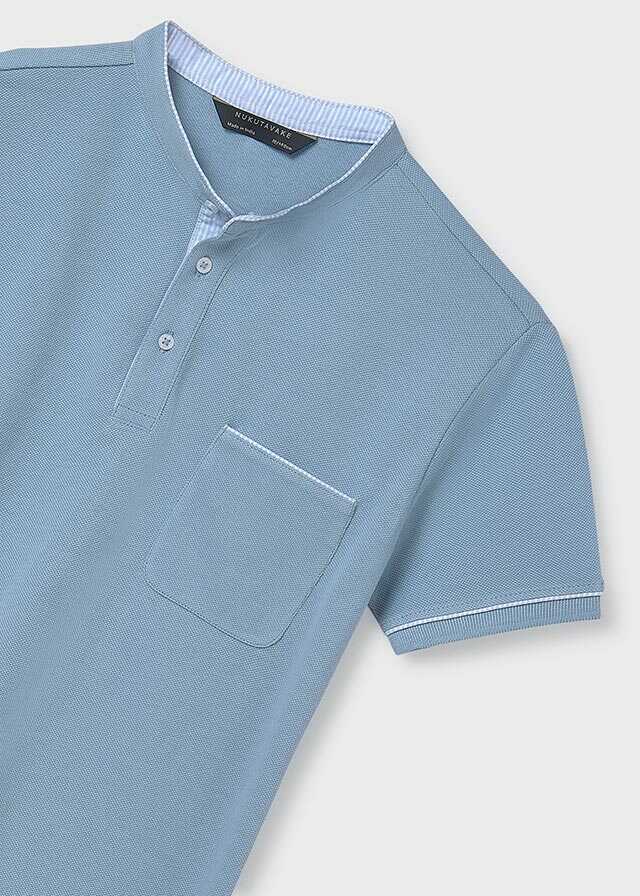 Polo m/c cuello mao