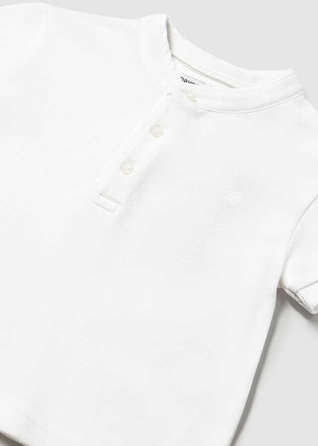 Polo m/c cuello mao 