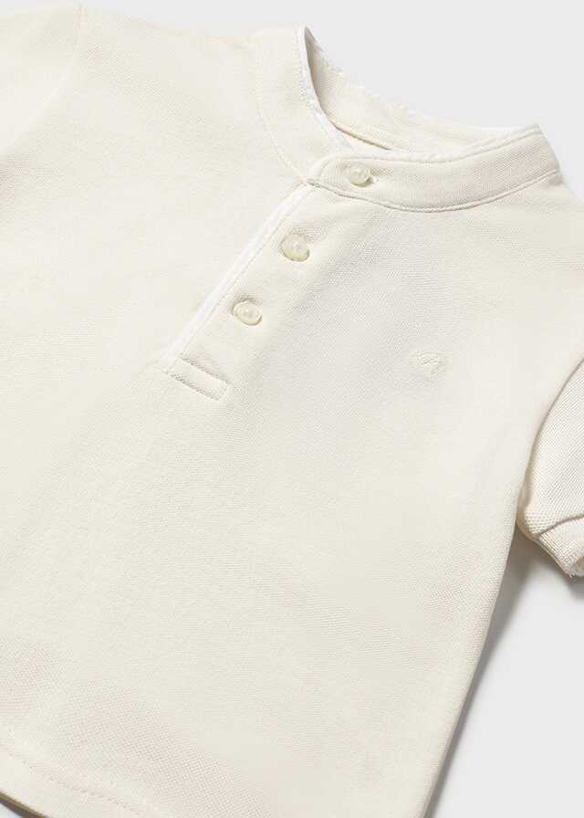 Polo m/c cuello mao 