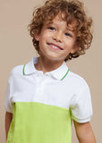 Polo m/c embossed