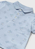 Polo m/c estampado