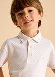 Polo m/c estampado