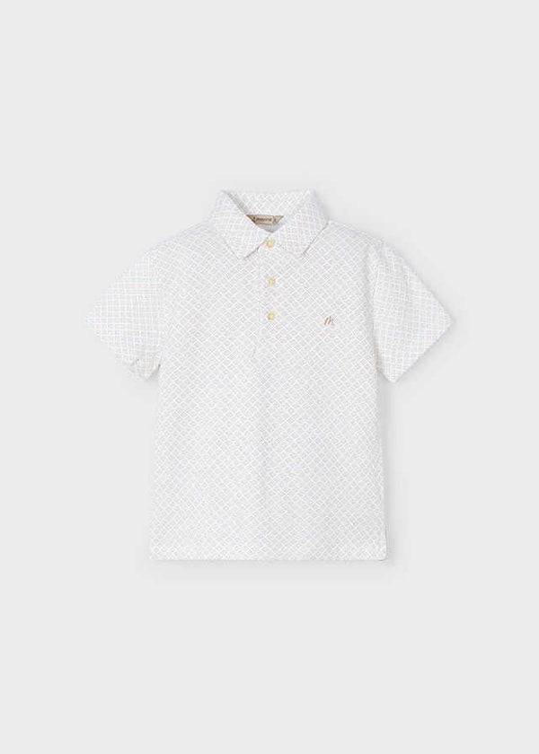 Polo m/c estampado