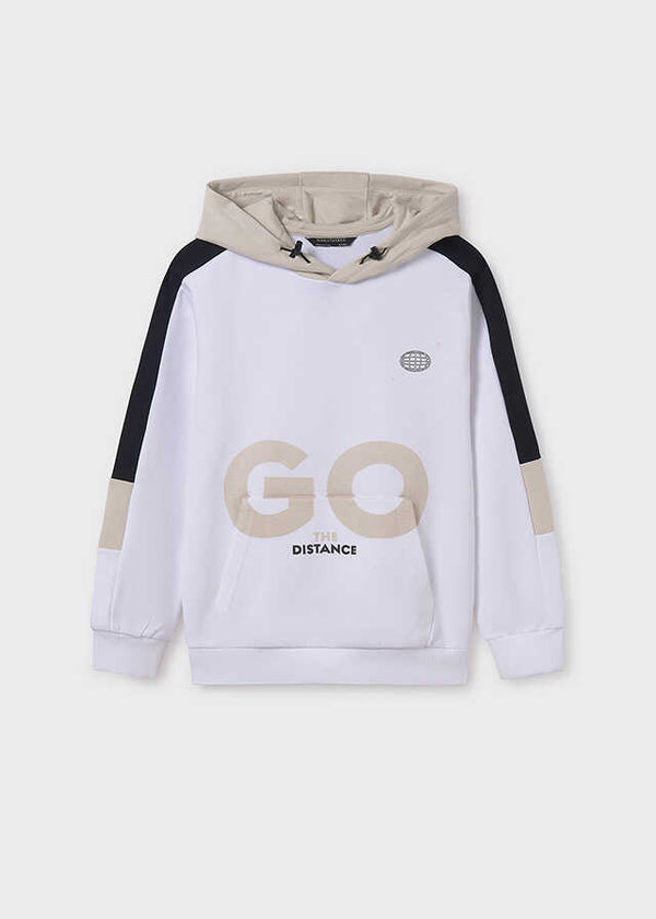 Pullover contrastes