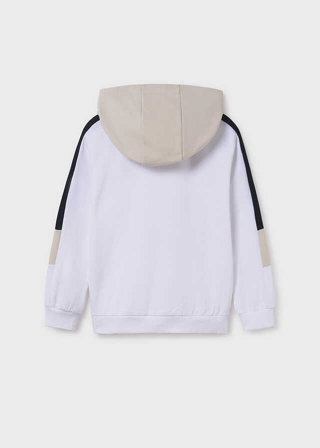 Pullover contrastes