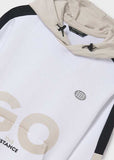 Pullover contrastes