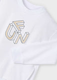 Pullover embossed