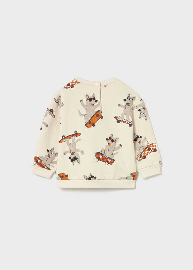Pullover estampado
