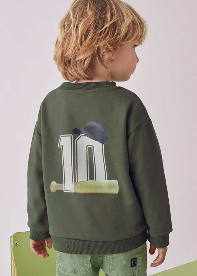 Pullover print espalda