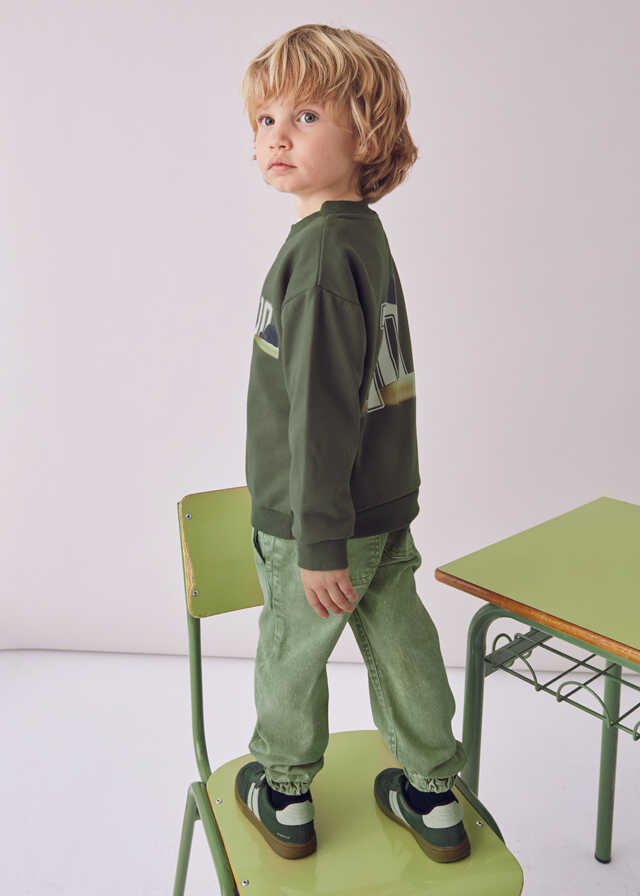 Pullover print espalda