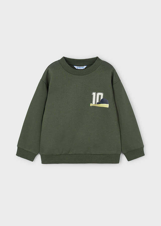 Pullover print espalda