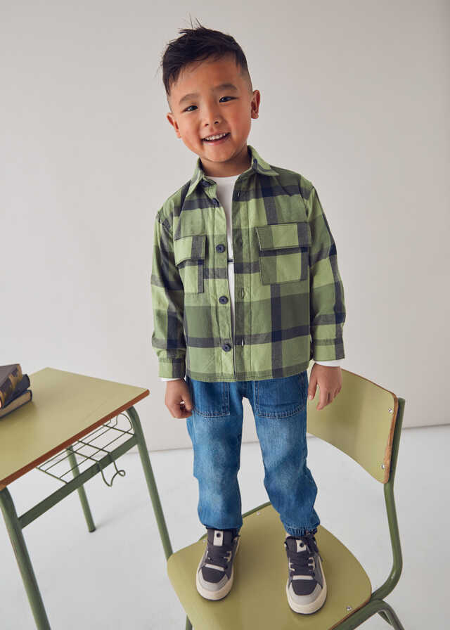 Sobrecamisa cuadros