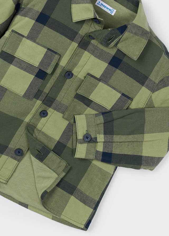 Sobrecamisa cuadros