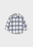 Sobrecamisa cuadros forrada