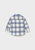 Sobrecamisa cuadros forrada