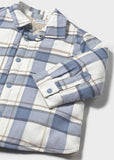 Sobrecamisa cuadros forrada