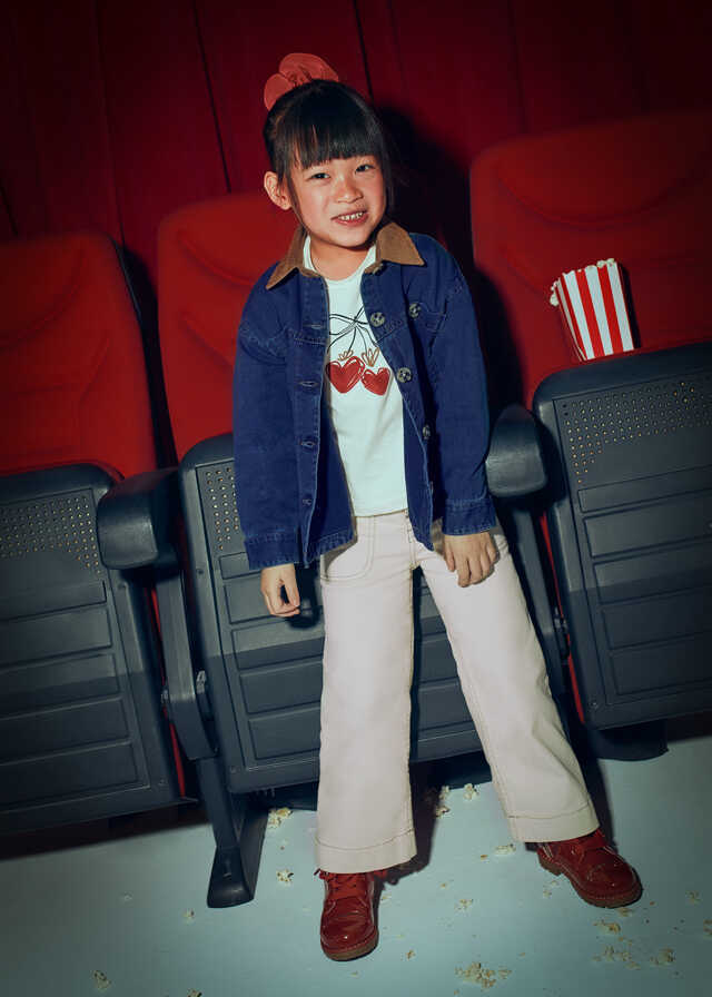 Sobrecamisa denim fluida