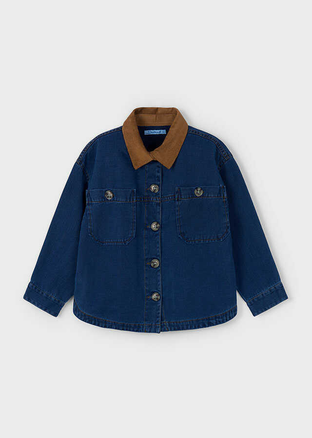 Sobrecamisa denim fluida
