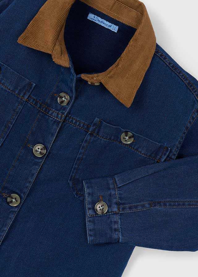 Sobrecamisa denim fluida