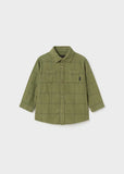 Sobrecamisa m/l pana cuadros