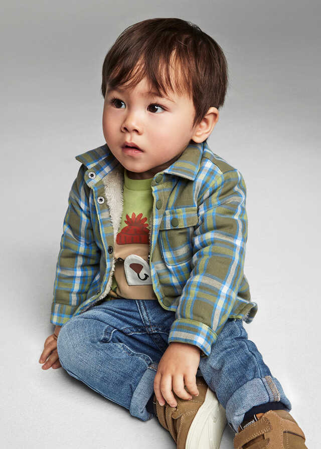 Sobrecamisa punto jacquard