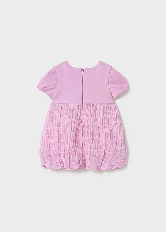 Vestido combinado