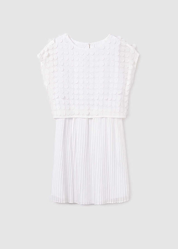 Vestido combinado fantasia