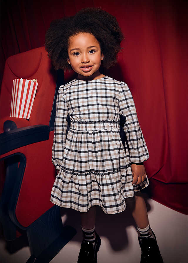 Vestido cuadros