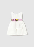 Vestido fajin flores