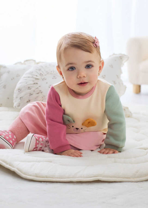 Vestido felpa pelo