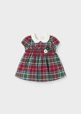 Vestido m/c nido de abeja