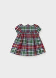 Vestido m/c nido de abeja