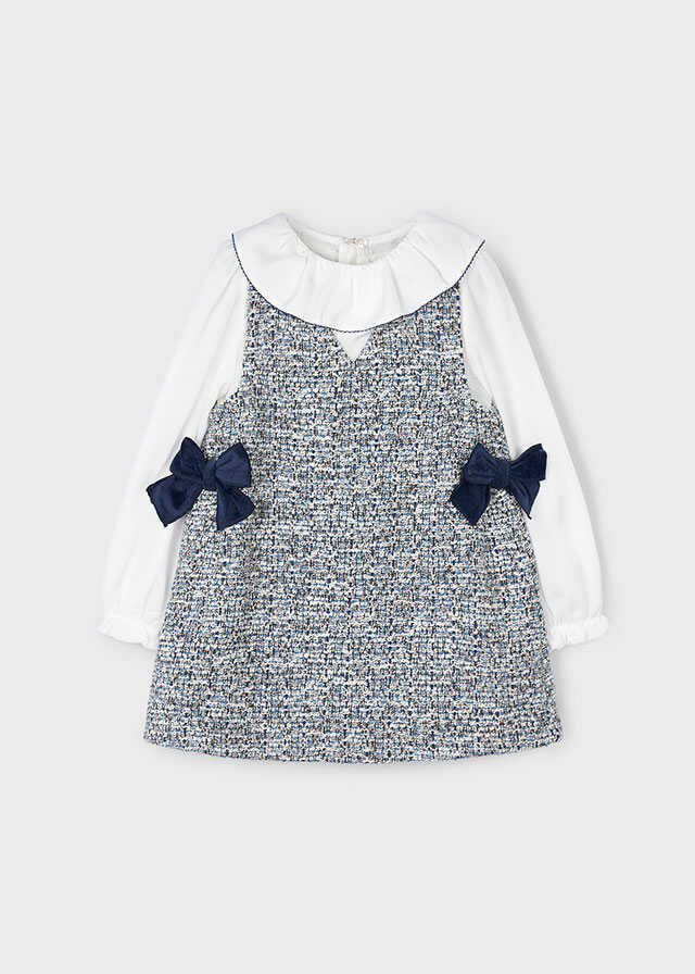 Vestido pichi combinado