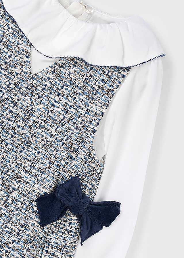 Vestido pichi combinado