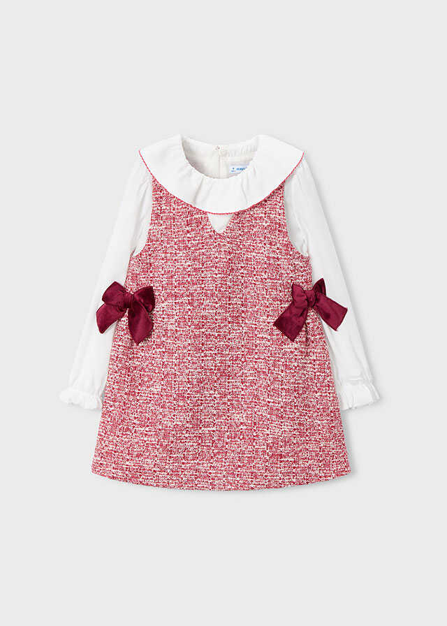 Vestido pichi combinado