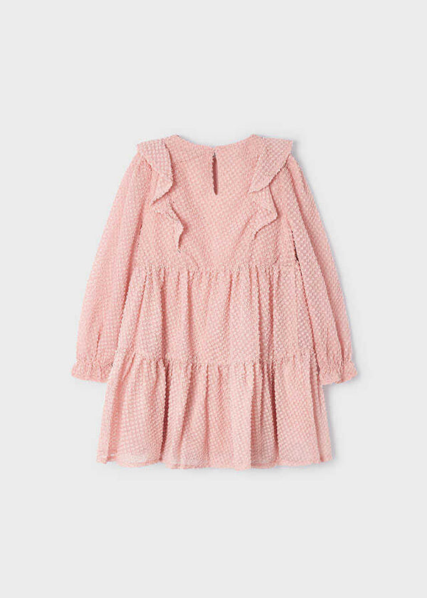 Vestido plumeti fantasia