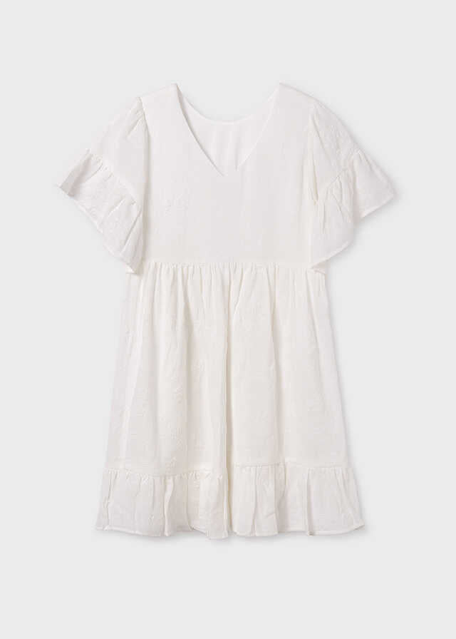 Vestido puff print