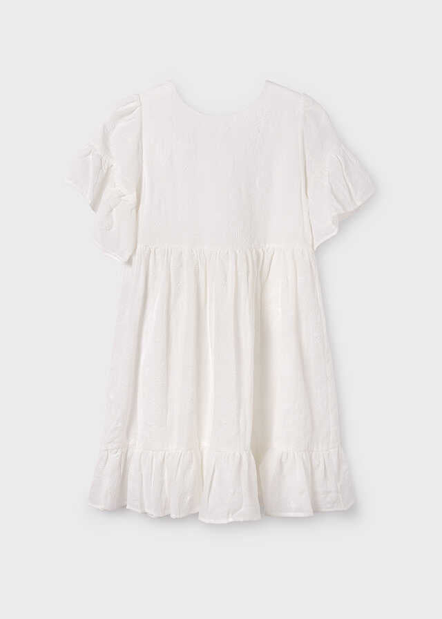 Vestido puff print