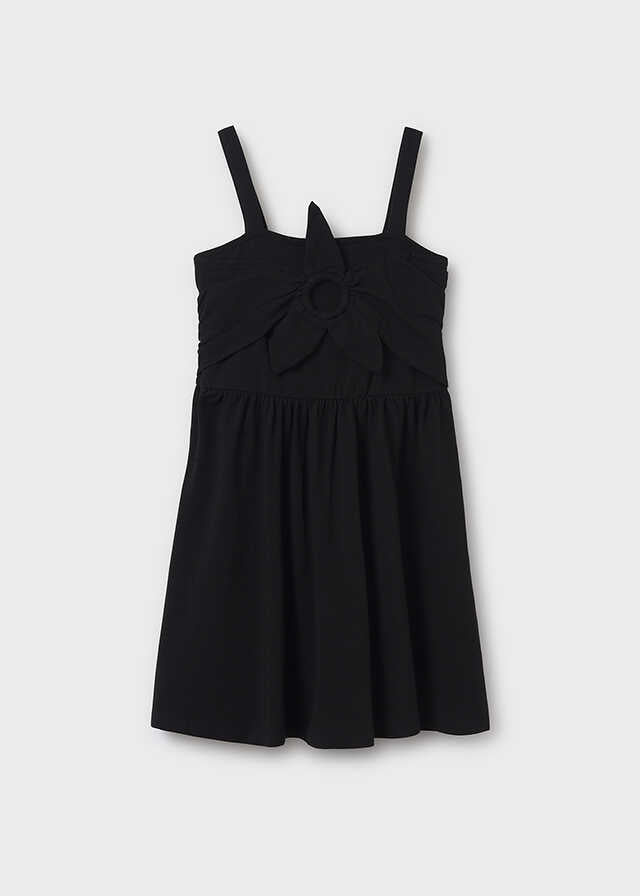 Vestido punto flor