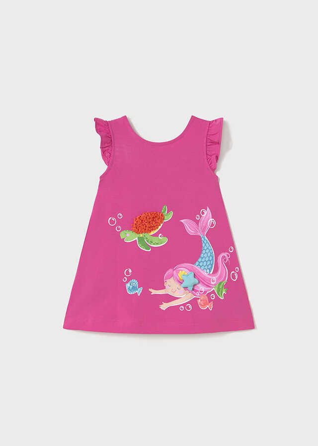 Vestido punto serigrafiado