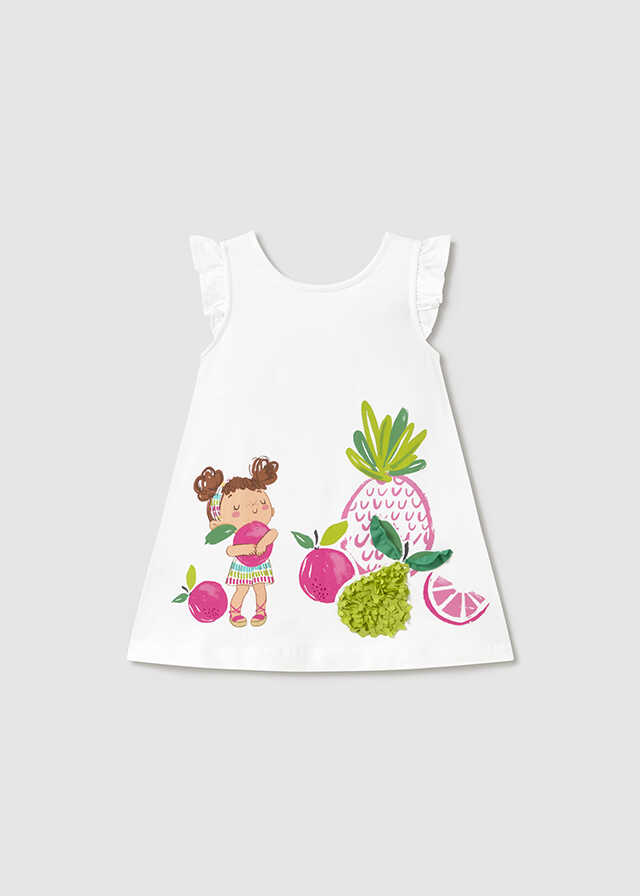 Vestido punto serigrafiado