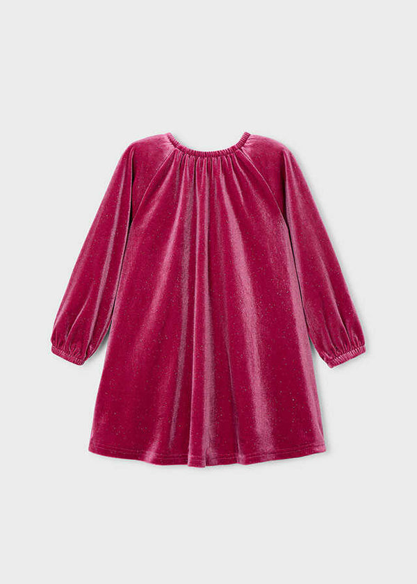 Vestido terciopelo brillo