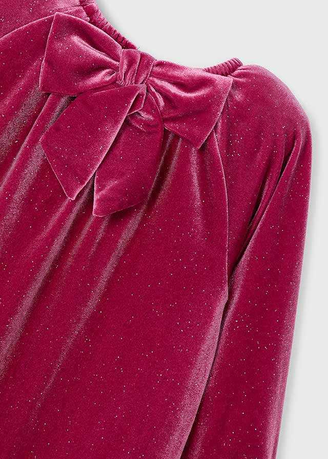 Vestido terciopelo brillo