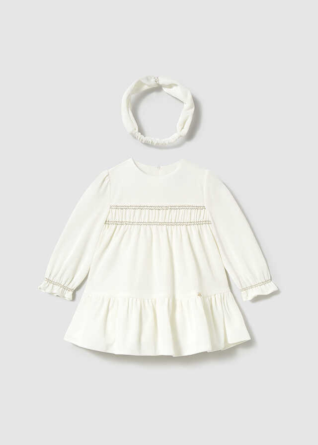 Vestido terciopelo con diadem