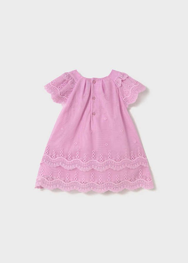 Vestido tul bordado