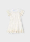 Vestido tul bordado