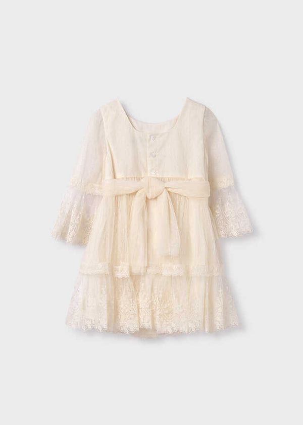 Vestido tul plumeti