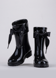 Patent Leather Campera Boots